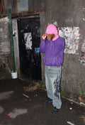 Purple Haze Zip-Up Hoodie