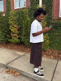 Rusted cargo shorts