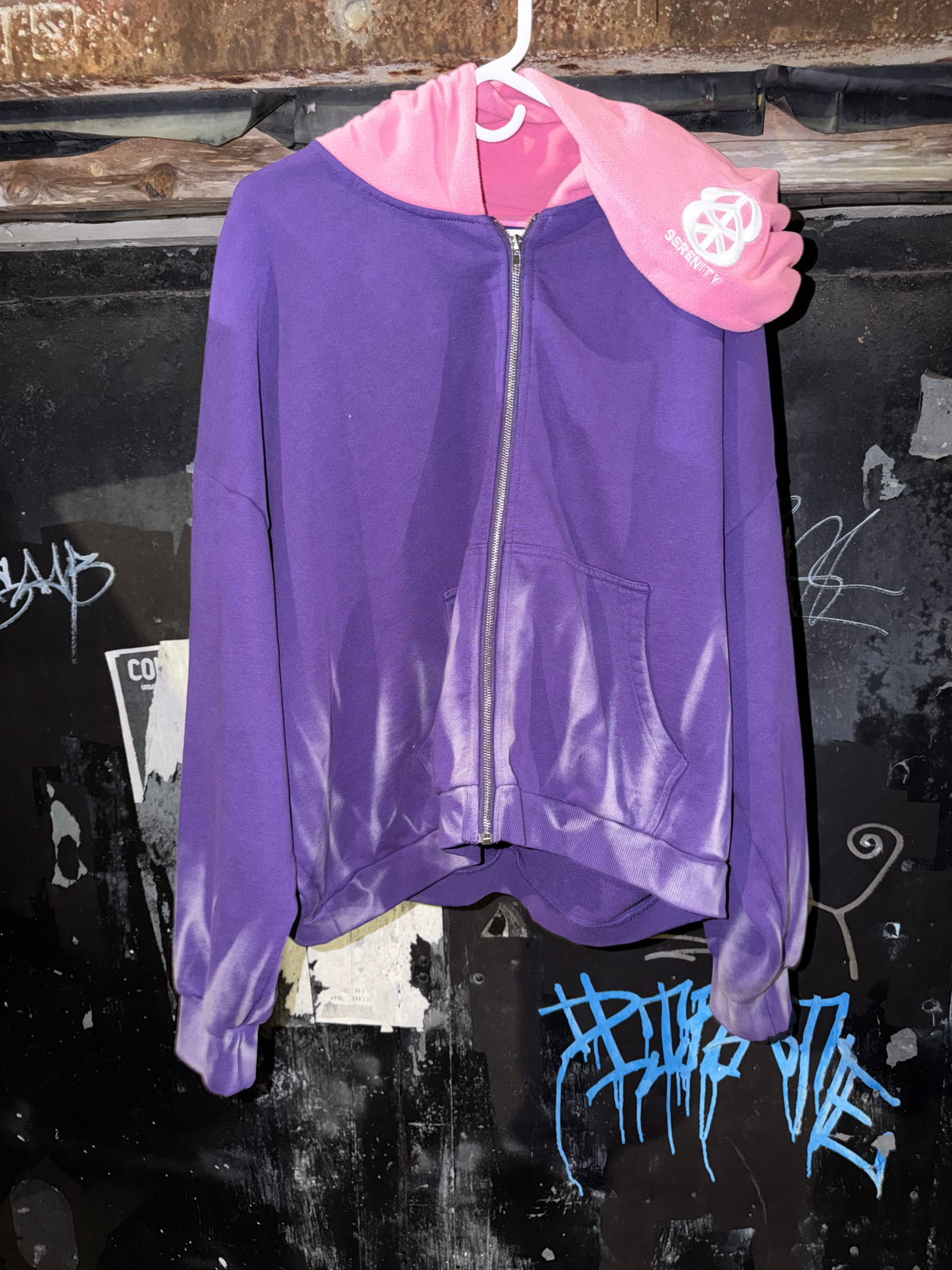 Purple Haze Zip-Up Hoodie