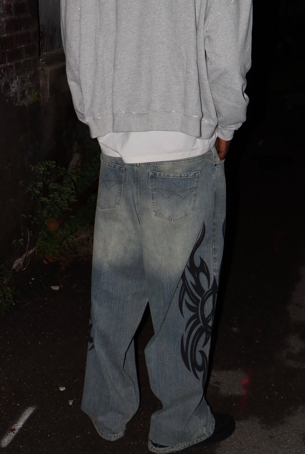 Tribal Peace Denim
