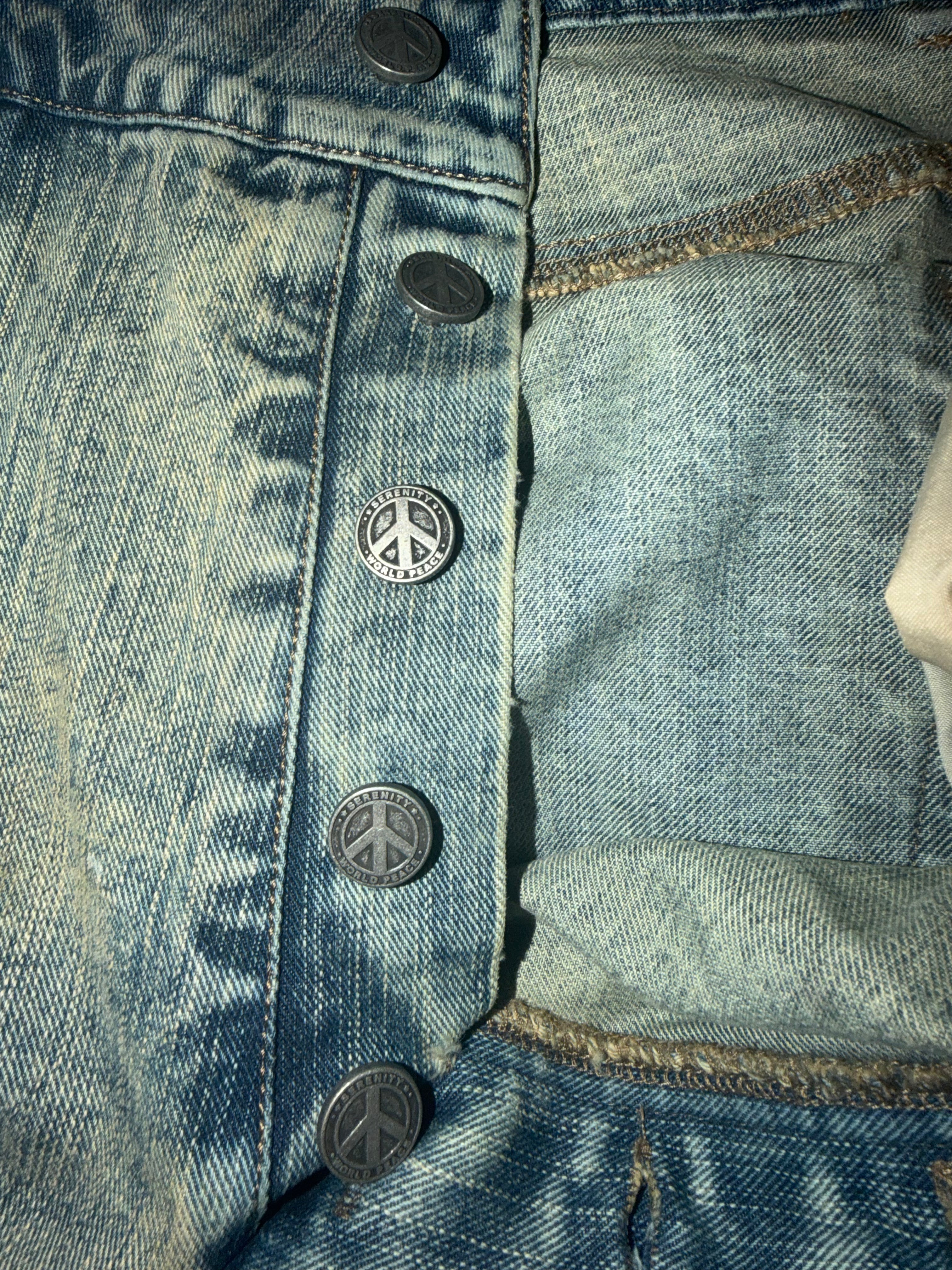Tribal Peace Denim
